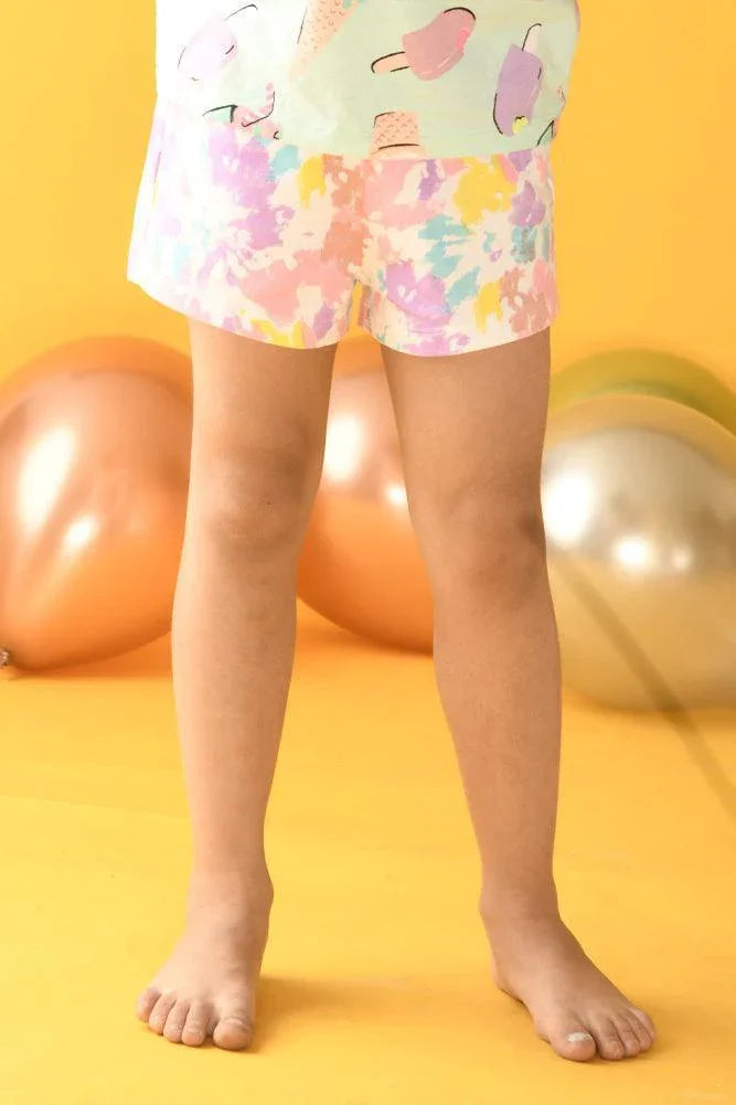 TIE DYE FUN SHORTS - MULTICOLOR - Anthrilo Design House