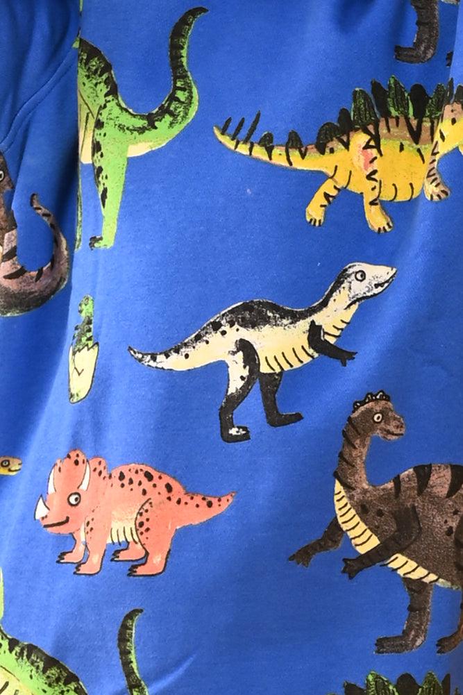 DINOSAUR FLEECE JOGGER - BLUE - Anthrilo Design House