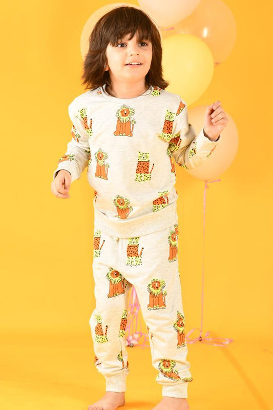 WILD CATS BOYS JOGGER. (TERRY) - Anthrilo
