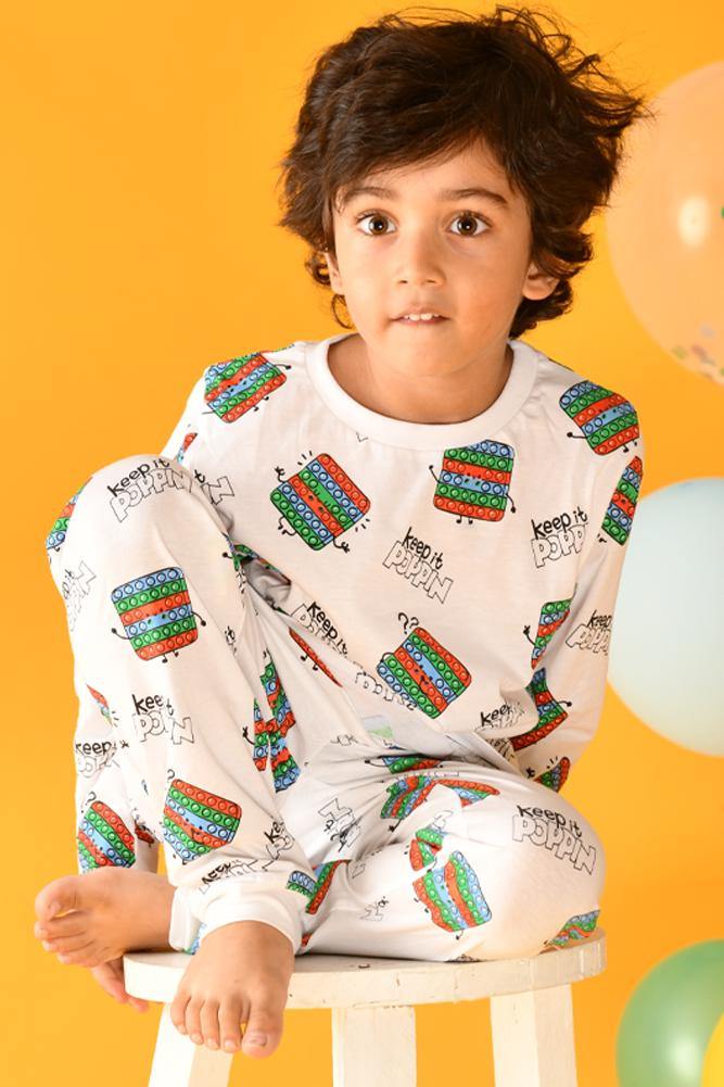 POP IT BOYS PYJAMA SET - Anthrilo