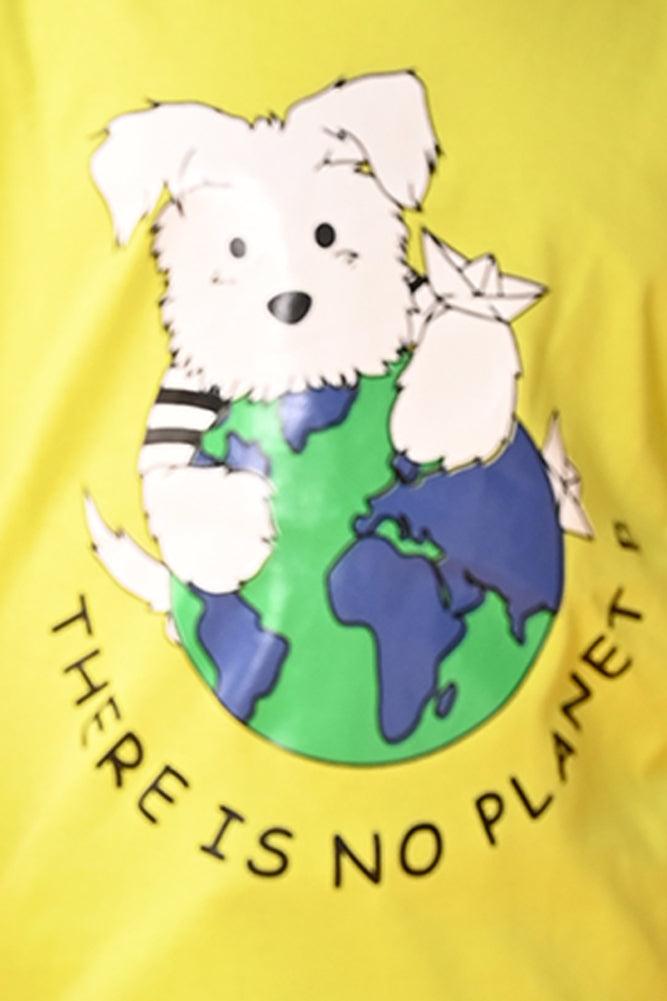 PLANET B SHORT SLEEVE T-SHIRT -LIME GREEN - Anthrilo India